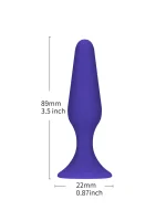 NOXXX Funbums 3'lü Anal Plug Seti – Mavi - Görsel 4