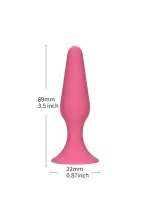 NOXXX Funbums 3'lü Anal Plug Seti – Pembe - Görsel 4