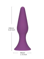 NOXXX Funbums 3'lü Anal Plug Seti – Mor - Görsel 2