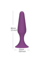 NOXXX Funbums 3'lü Anal Plug Seti – Mor - Görsel 4